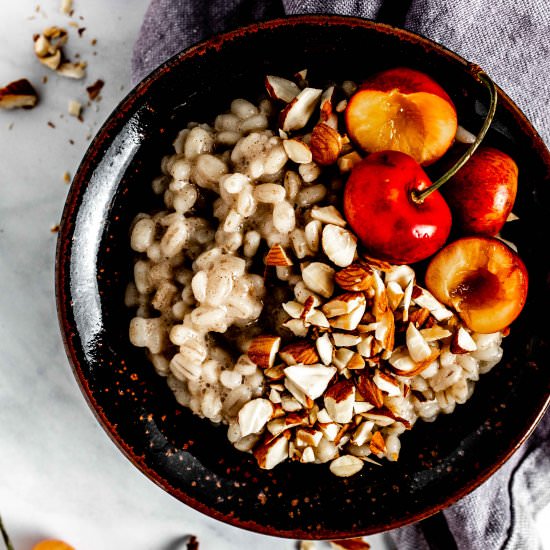 pearl barley kasha - Recipe photo by whisked away kitchen