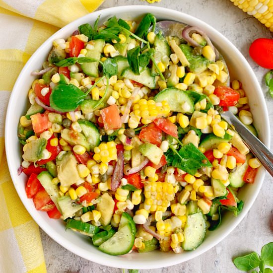 Summer Corn Salad - Recipe photo by Theyummymuffin