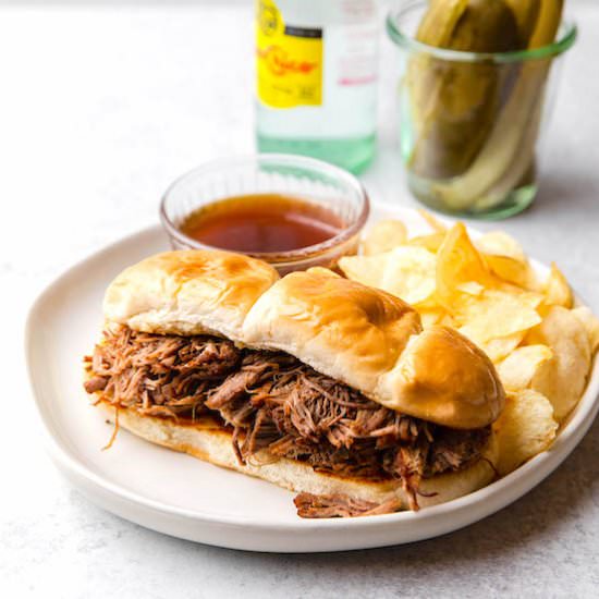 Instant Pot French Dip Sandwich - Recipe photo by thetravelpalate