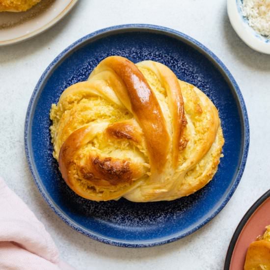 coconut buns - Recipe photo by healthynibblesandbits