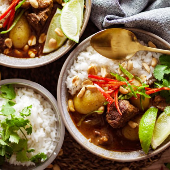 Thai Beef Massaman Curry - Recipe photo by jaimieeats