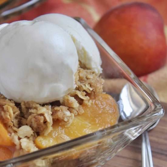Best Peach Crisp - Recipe photo by christinascucina
