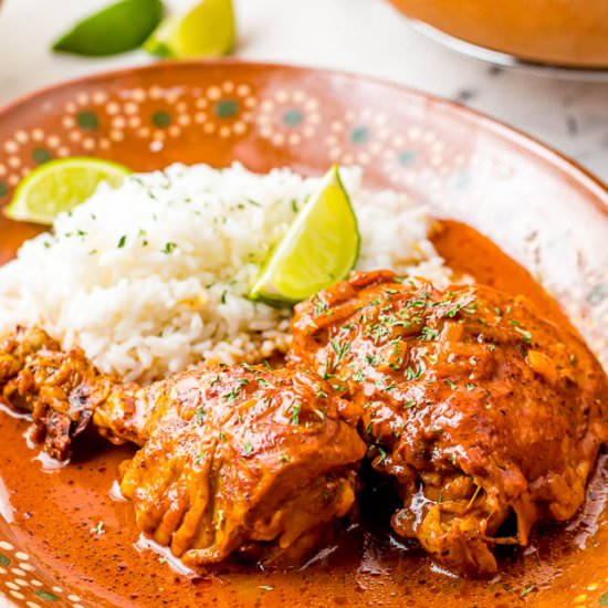 Achiote Chicken AKA Pollo Pibil - Recipe photo by Flavor Mosaic