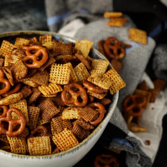 Homemade Chex Mix - Recipe photo by Barbara Curry