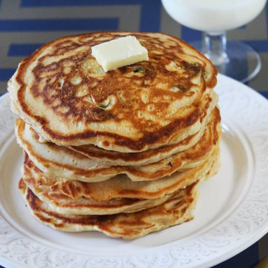 Blueberry pancakes - Recipe photo by hornoMX