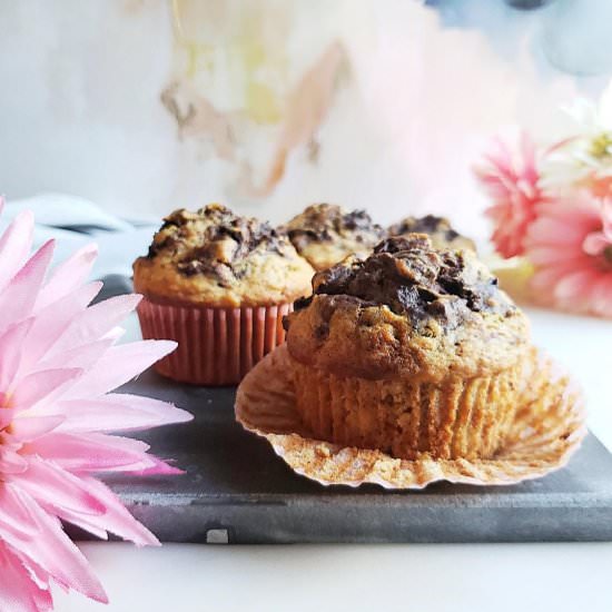 Banana Chocolate Muffins - Recipe photo by WhiskingWolf