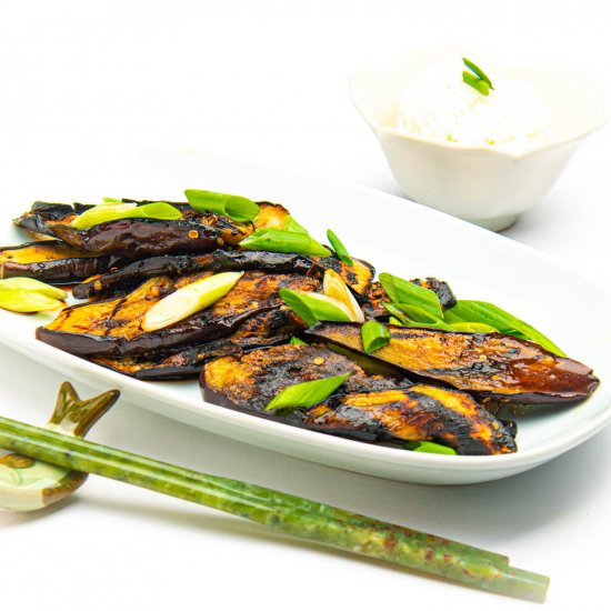 Bulgogi Eggplant - Recipe photo by Blue Cayenne