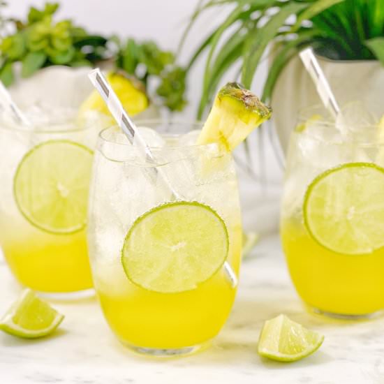 Gin and Pineapple Juice Cocktail - Recipe photo by chef not required