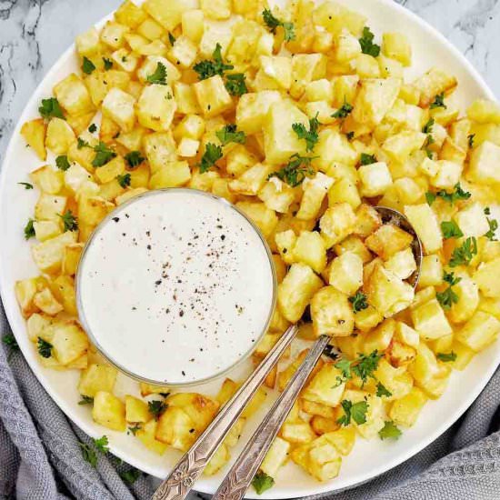 Air Fryer Potato Cubes - Recipe photo by SweetCaramelSunday