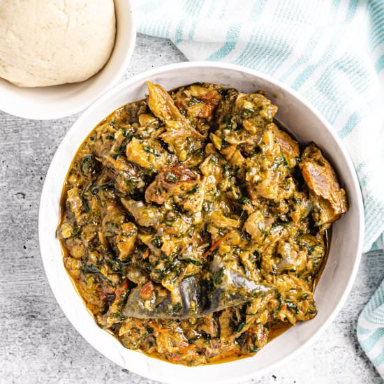 Congolese Spinach Stew Recipe - Recipe photo by lowcarbafrica
