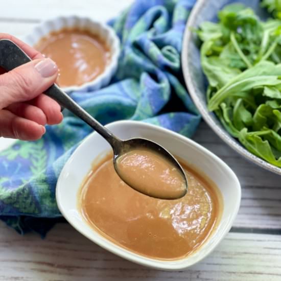 Easy Miso Dressing - Recipe photo by asiancaucasian