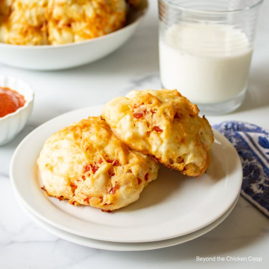 Pizza Biscuits - Recipe photo by BeyondtheCoop