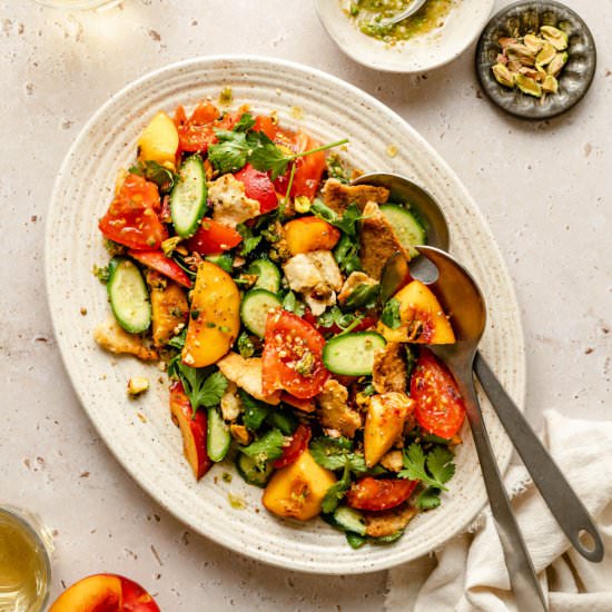 Nectarine Salad - Recipe photo by eatloveeat