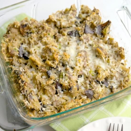 Sausage Eggplant Casserole - Recipe photo by Carries Experimental Kitchen