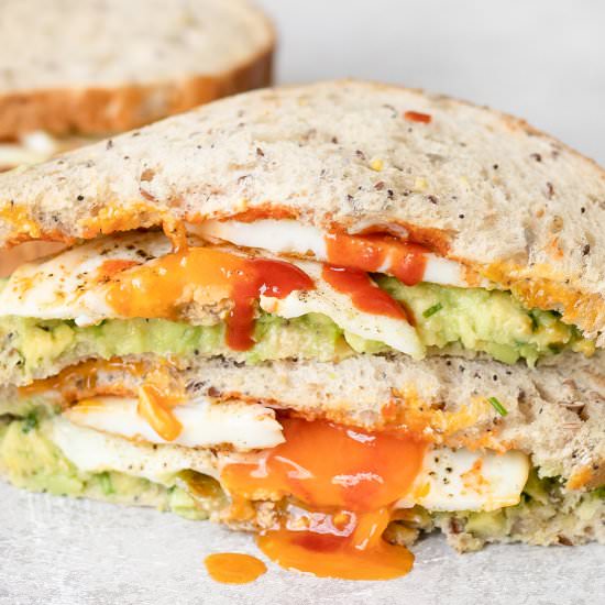Avocado Egg Sandwich - Recipe photo by Healthy Life Trainer