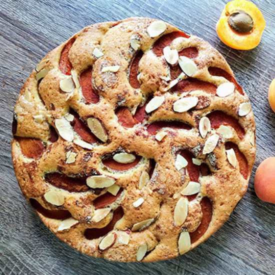German Apricot Cake - Recipe photo by The Inspirational Nook