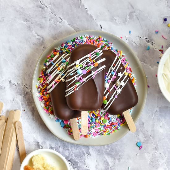 Cake Popsicles - Recipe photo by Chopnotch