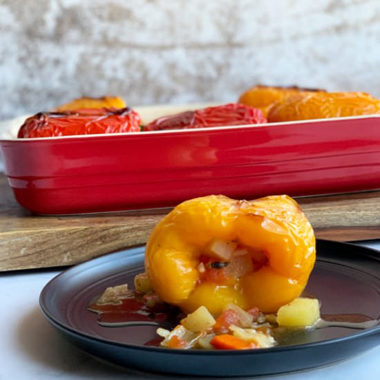 Stuffed Bell Peppers - Recipe photo by CookhouseDiary