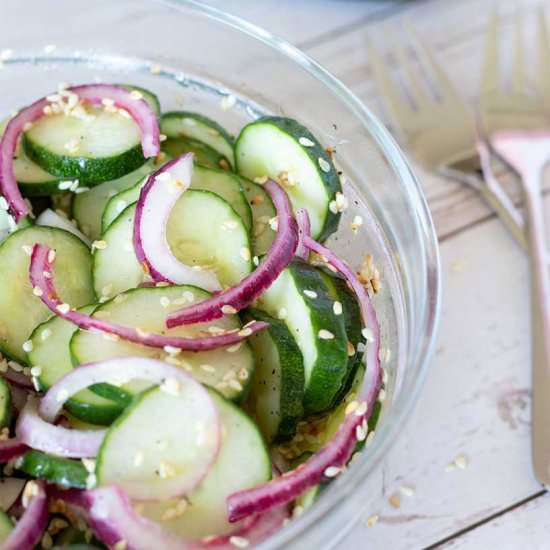 Weight-Loss Cucumber Salad - Recipe photo by Marinela
