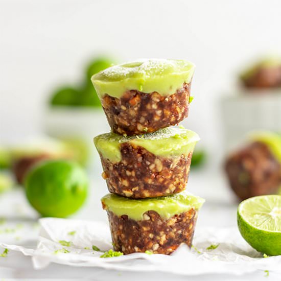 Raw Mini Key Lime Tarts - Recipe photo by FoodborneWellness