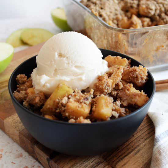 Gluten Free Apple Crisp - Recipe photo by joytothefood