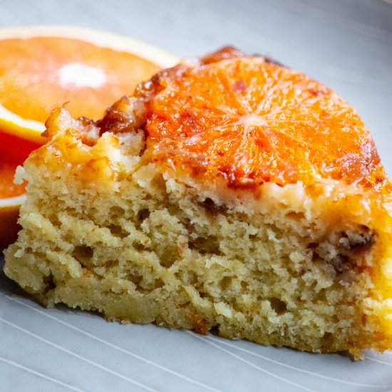 Orange Olive Oil Cake with Fig Jam - Recipe photo by JawnsICooked