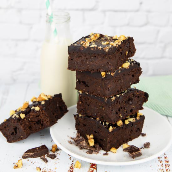 Zucchini Brownies - Recipe photo by vegan heaven