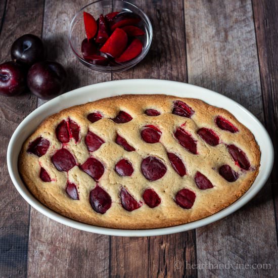 Homemade Plum Cake Recipe - Recipe photo by hearthandvine