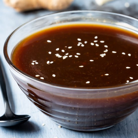 Vegan Teriyaki Sauce - Recipe photo by lovingitvegan
