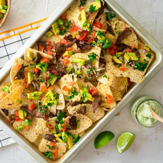 Carne Asada Nachos - Recipe photo by inthekitchnet