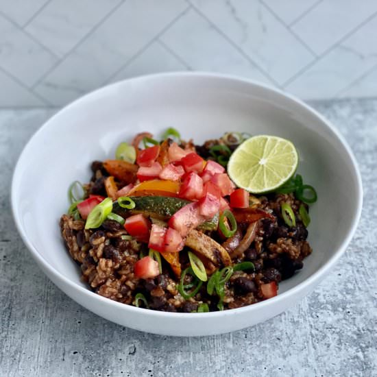 Easy Veggie Burrito Bowls - Recipe photo by Eatbreathelove313
