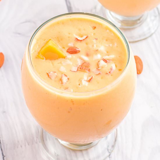 Mango Lassi - Recipe photo by dizzybusyandhungry