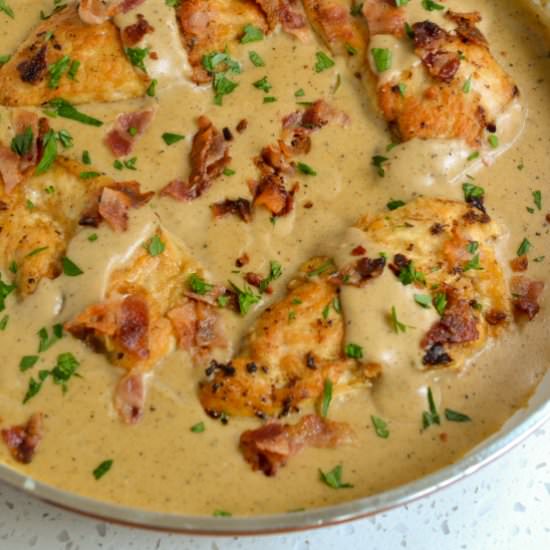 Smothered Chicken - Recipe photo by Small Town Woman