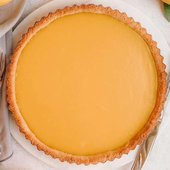 Gluten-Free Lemon Tart - Recipe photo by rebeccataig.com