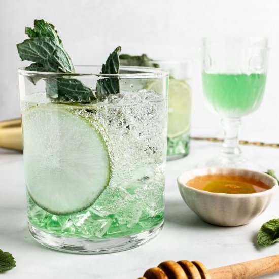honey absinthe mojito - Recipe photo by whisked away kitchen
