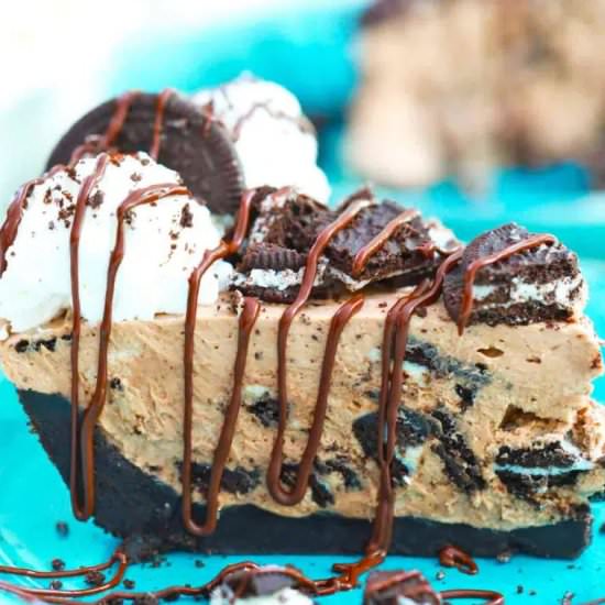 Oreo Pie - Recipe photo by peasandpeonies