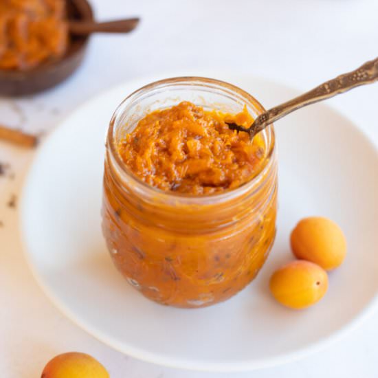 Apricot Chutney - Recipe photo by pipingpotcurry