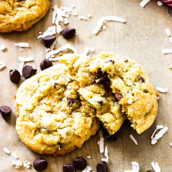 Chocolate Chip Coconut Cookies - Recipe photo by MaesMenu