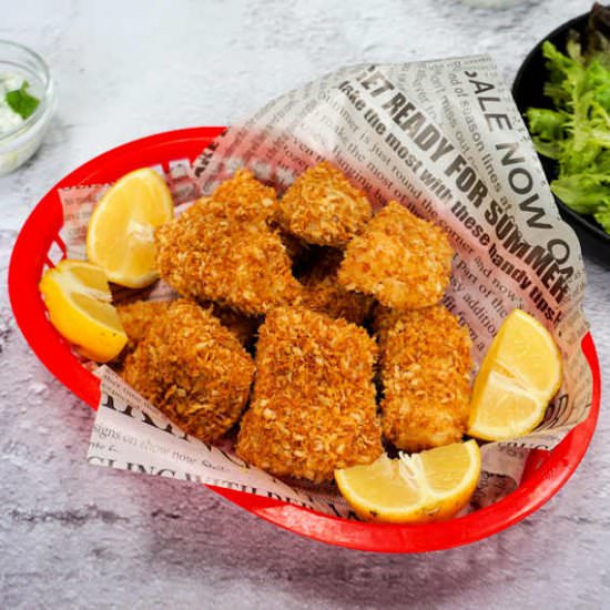 haddock goujons - Recipe photo by Cuisine Fiend
