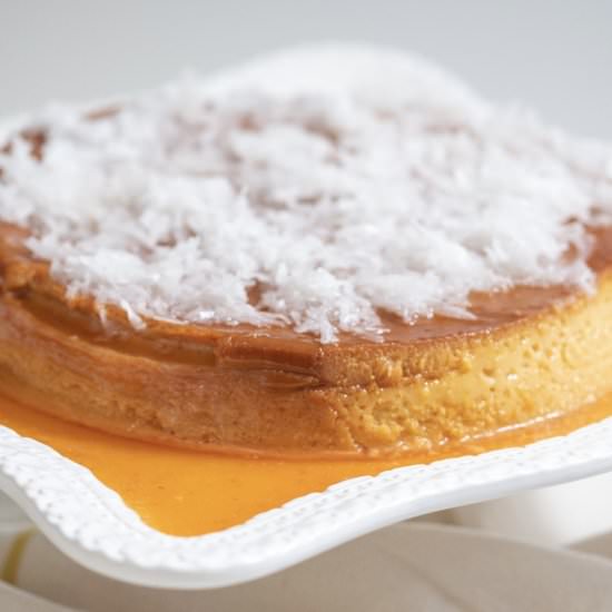 Flan de Coco (Coconut Flan) - Recipe photo by The Mad Table
