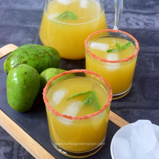 Aam panna - Recipe photo by rumkisgoldenspoon