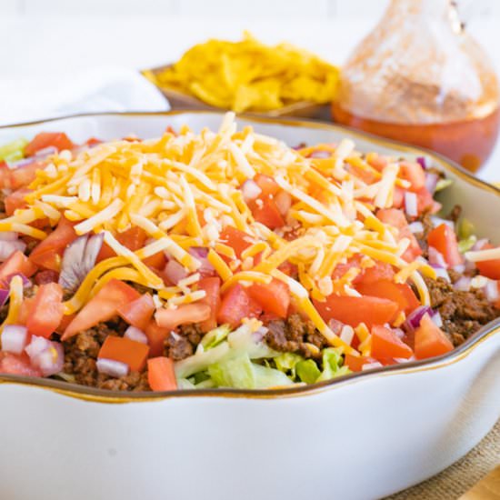 Catalina Taco Salad - Recipe photo by TheDeliciousSpoon
