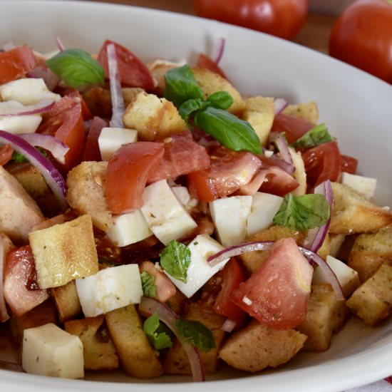 Bruschetta Salad - Recipe photo by thisdelicioushouse