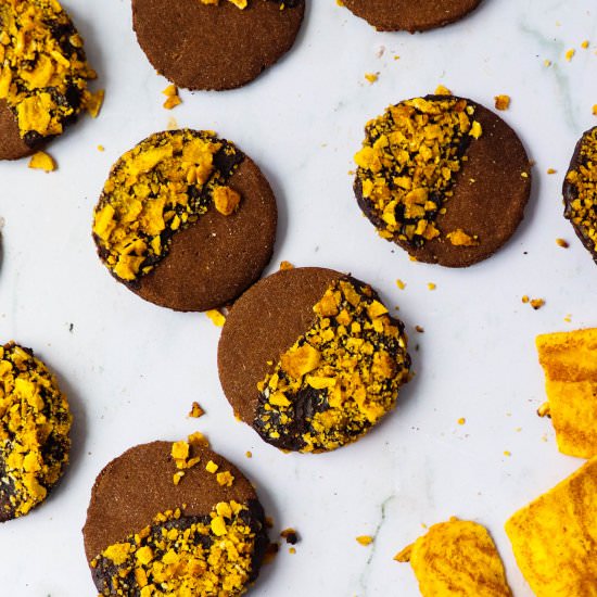 'Chocolate' Plantain Chip Cookies - Recipe photo by healmedelicious