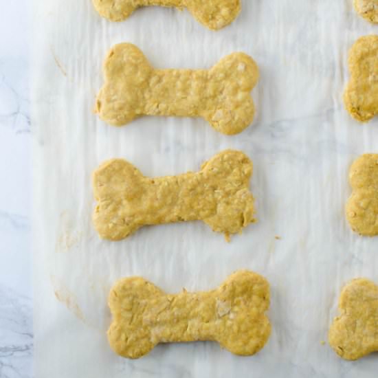 Carrot Peanut Butter Dog Treats - Recipe photo by fakeginger