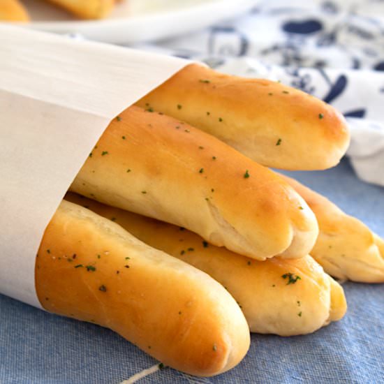 Homemade Breadsticks - Recipe photo by laughingspatula.com