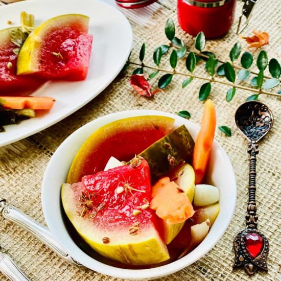 Pickled Watermelon Recipe - Recipe photo by ramonascuisine