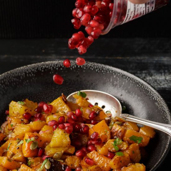 Butternut Squash Salad - Recipe photo by Barbara Curry