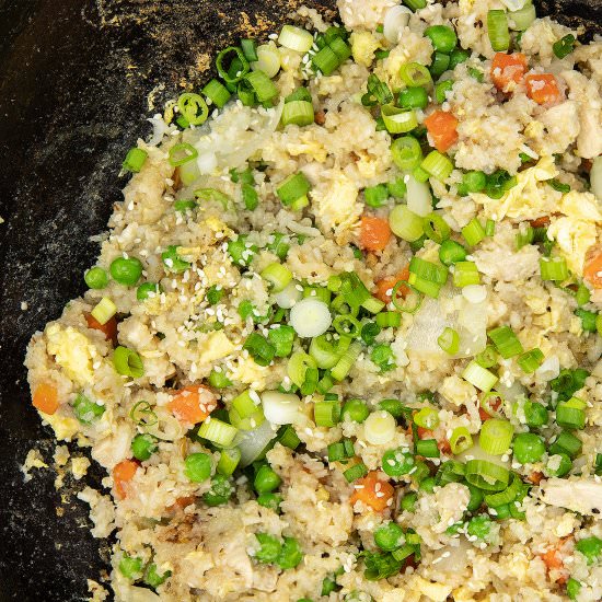 Hibachi Fried Rice Benihana Copycat - Recipe photo by clove and cumin