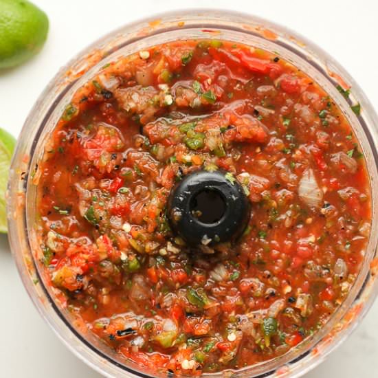 Grilled Salsa - Recipe photo by suebeehomemaker